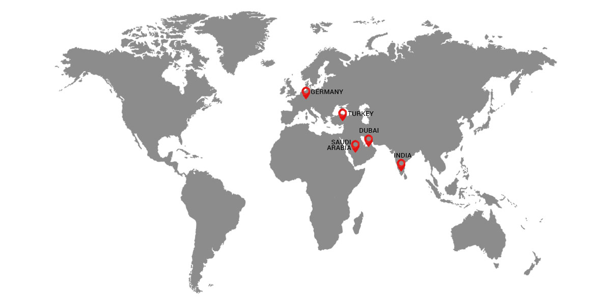 G WEB Global Presence